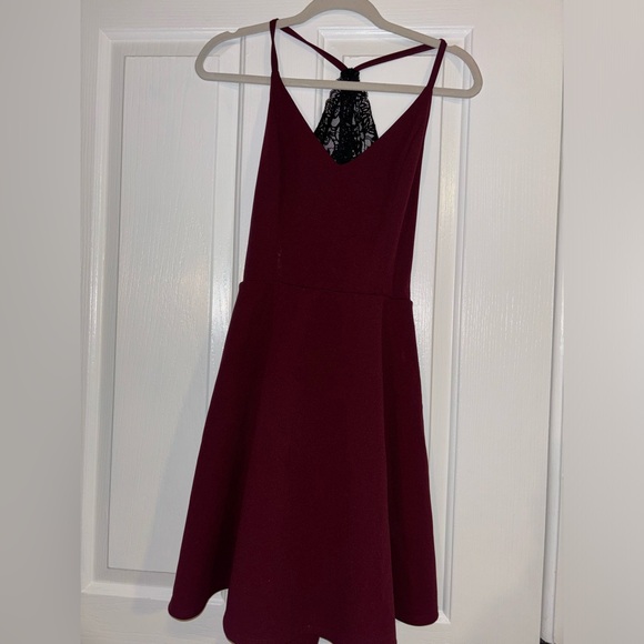 Burgundy Formal Dress - Picture 1 of 3